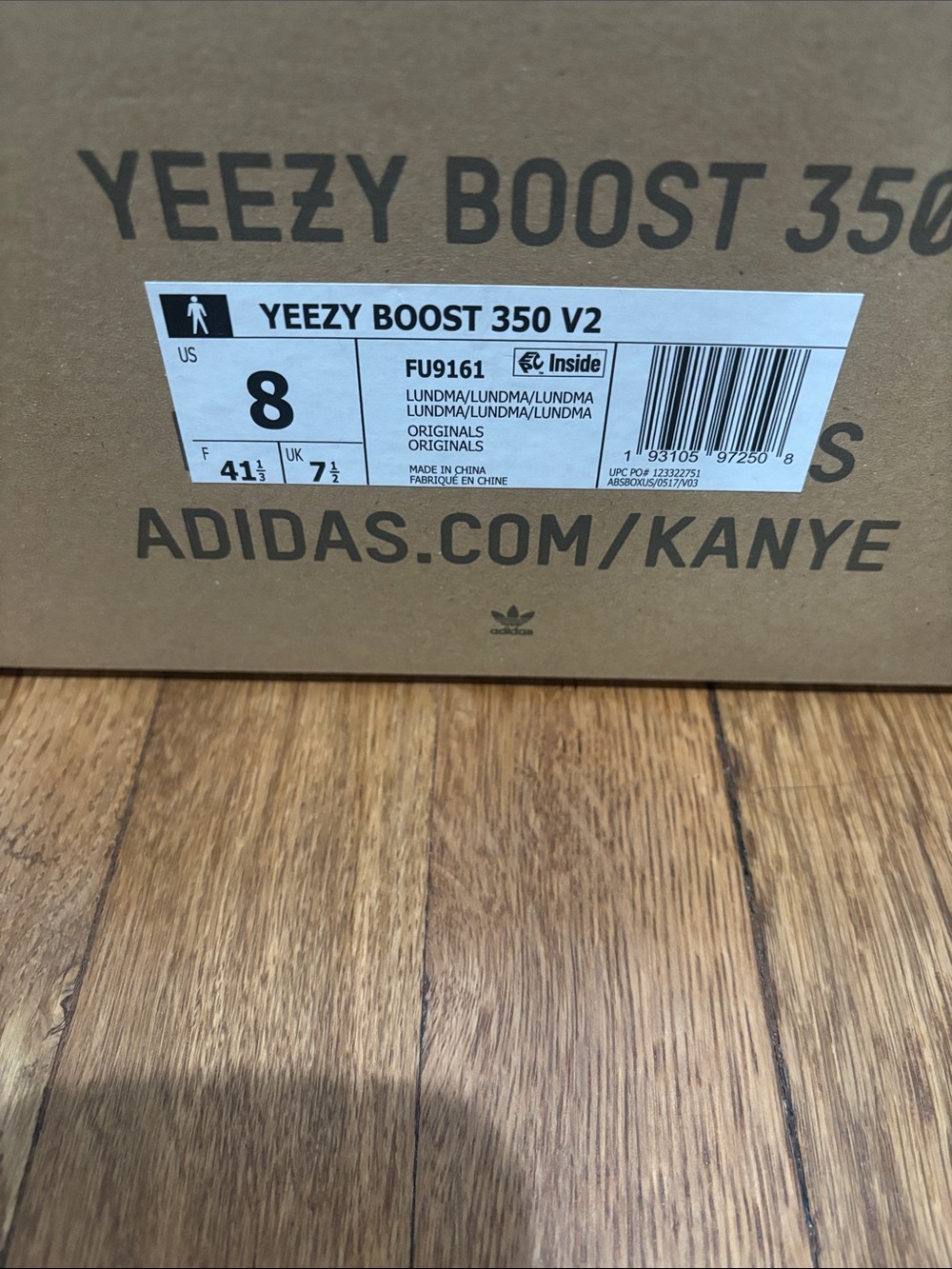 Yeezy Boost 350 V2 Lundmark - Gray